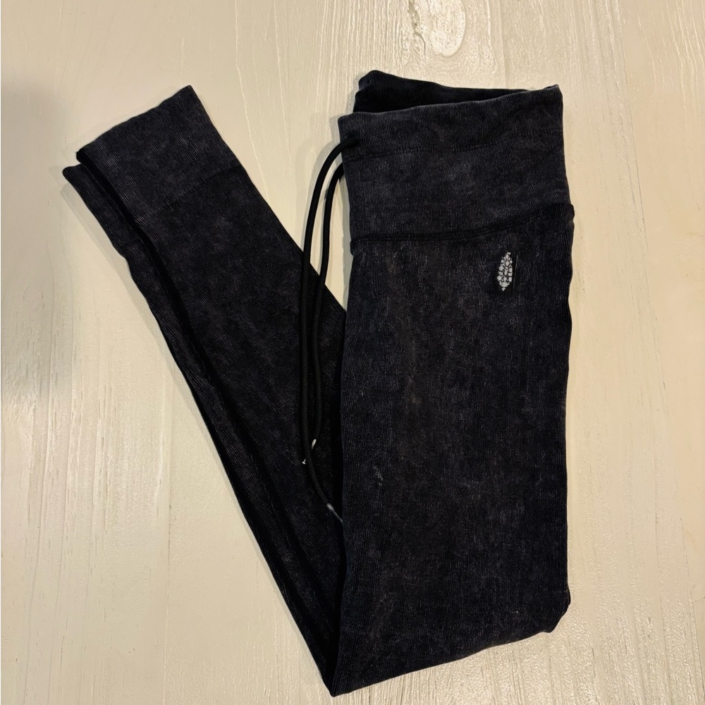 Free People Dark Grey Leggings